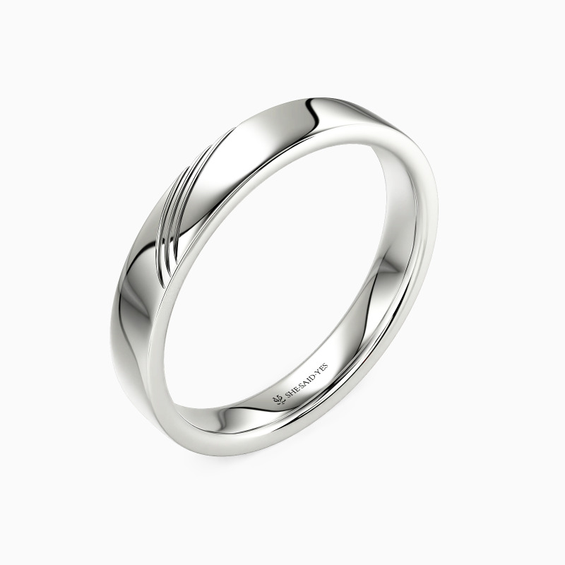 "Evermore & Alwaysmore" Men's Wedding Ring