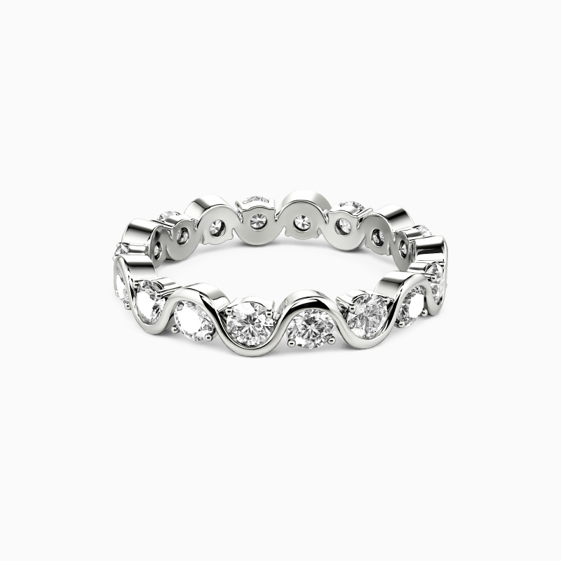 "The Beauty of Life" Eternity Wedding Ring
