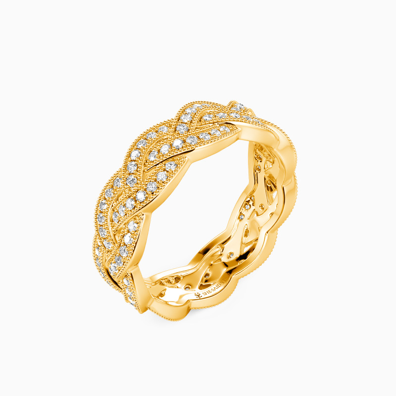 " Fallin' All In You" Eternity Wedding Ring