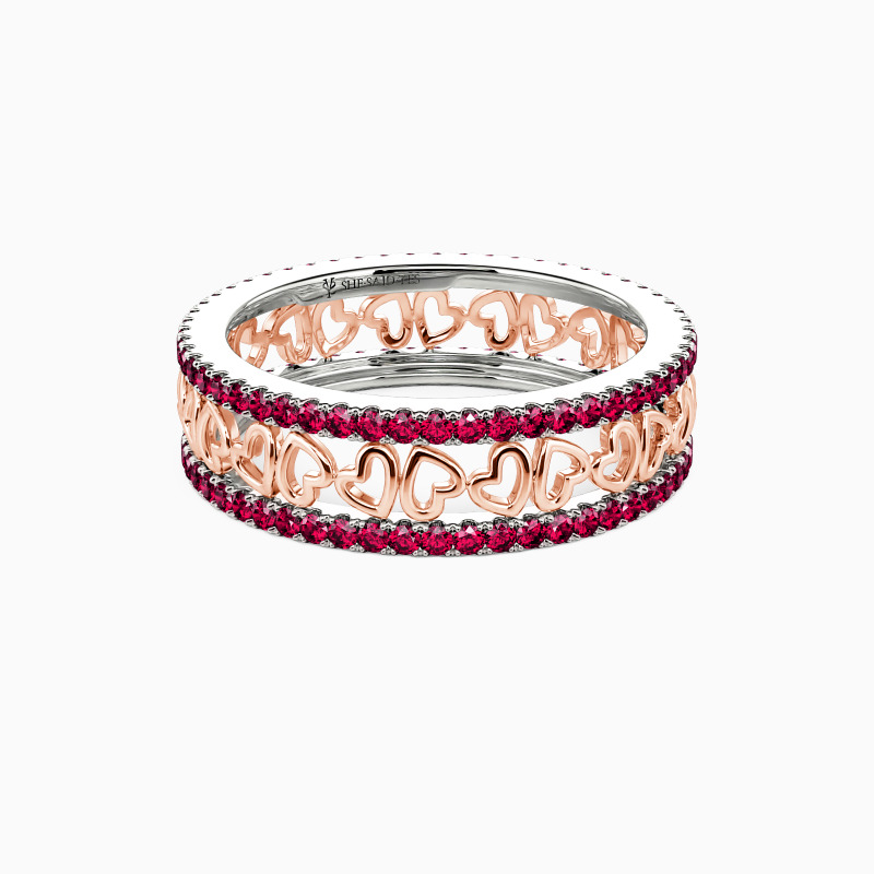 "Unstoppable Love" Eternity Wedding Ring