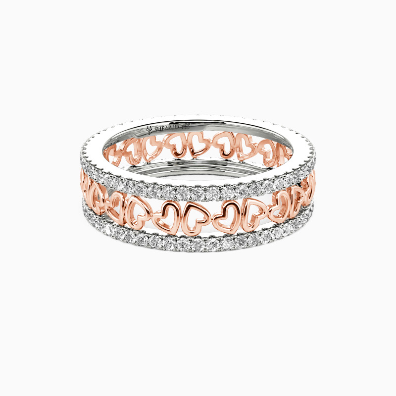 "Unstoppable Love" Eternity Wedding Ring
