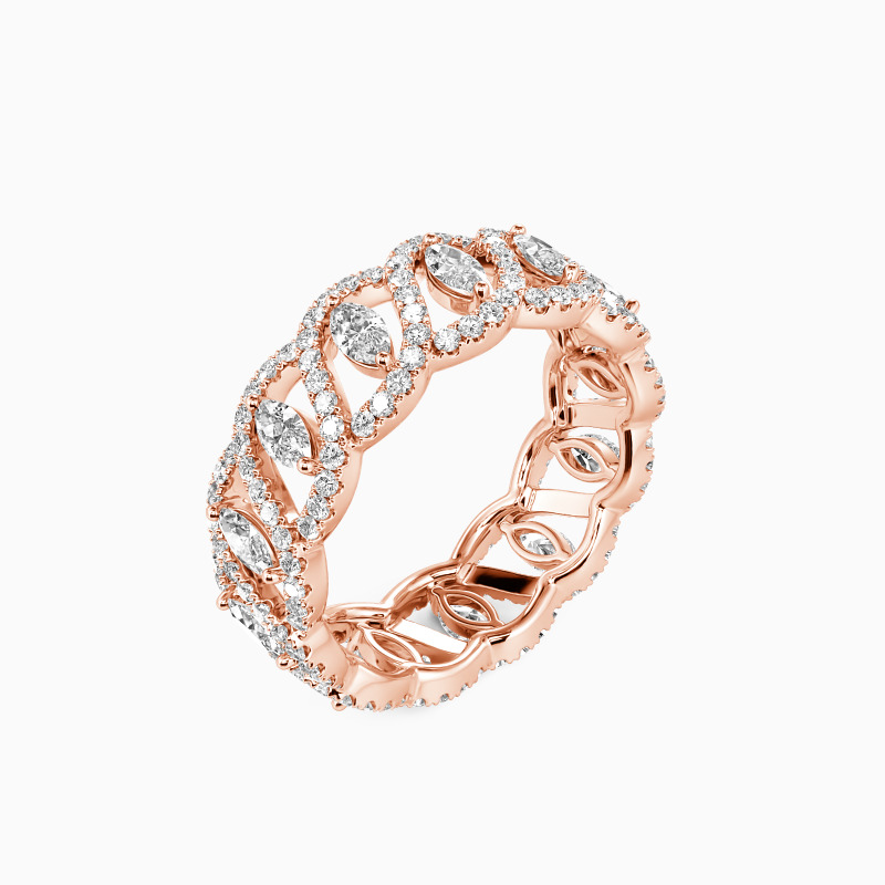 "My Treasure" Eternity Wedding Ring