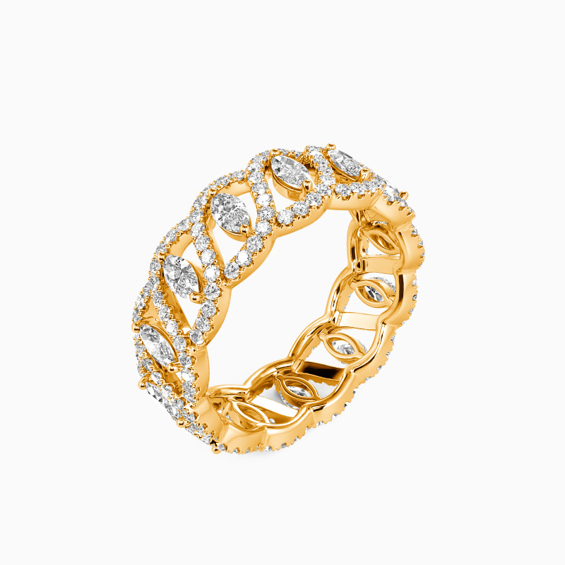 "My Treasure" Eternity Wedding Ring