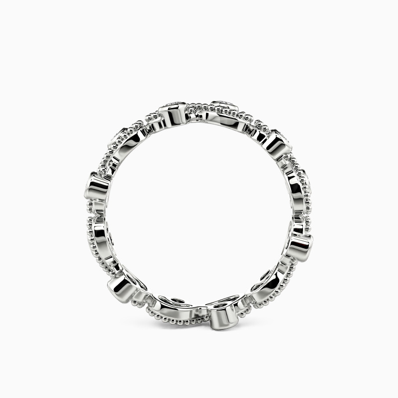 " Because of You" Stackable Wedding Ring