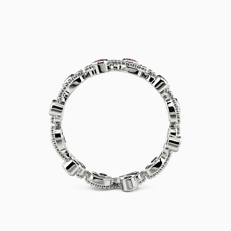 " Because of You" Stackable Wedding Ring