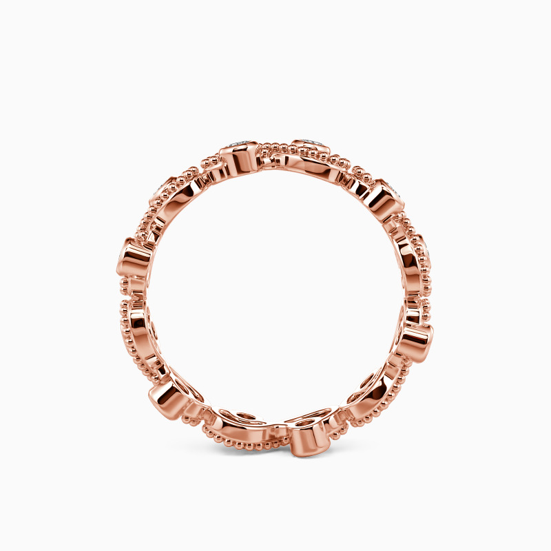" Because of You" Stackable Wedding Ring