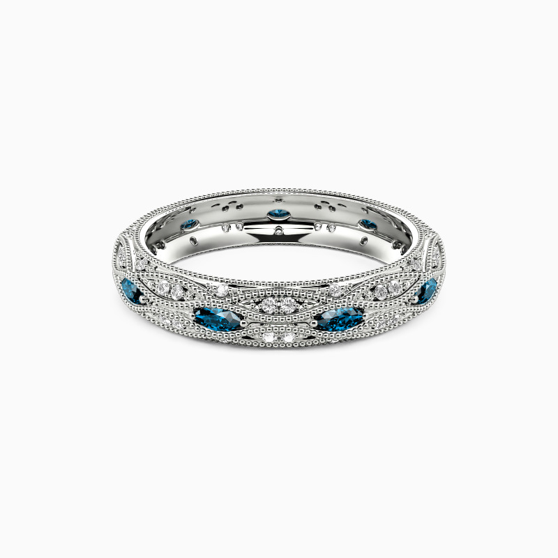 "Love Is Love" Eternity Wedding Ring