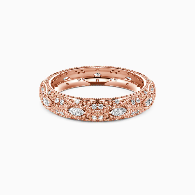 "Love Is Love" Eternity Wedding Ring