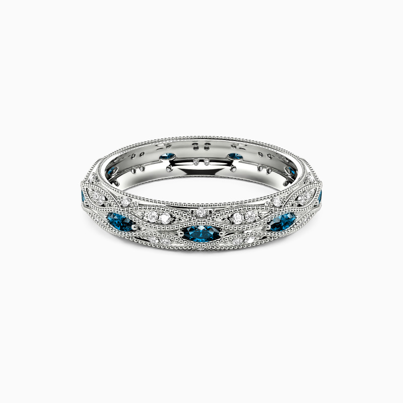"Love Is Love" Eternity Wedding Ring