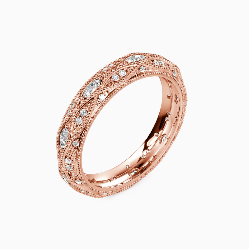 "Love Is Love" Eternity Wedding Ring