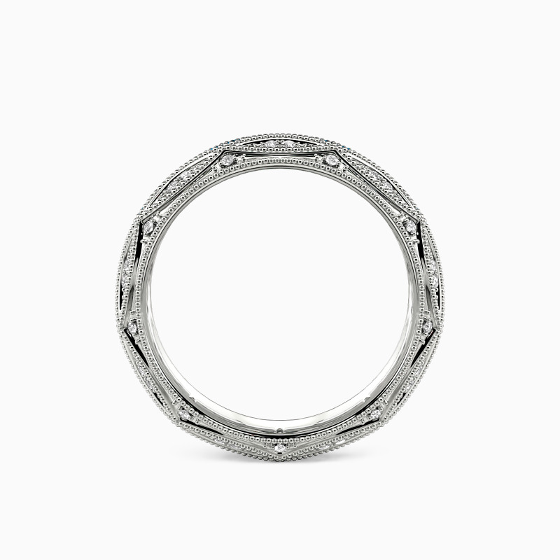 "Love Is Love" Eternity Wedding Ring