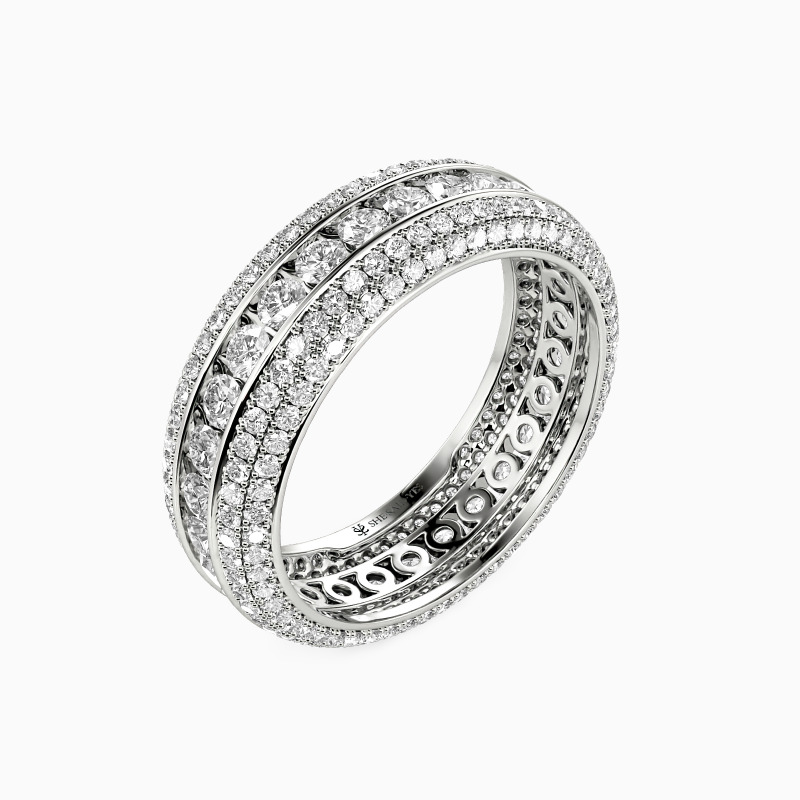 "Endless Love" Eternity Wedding Ring