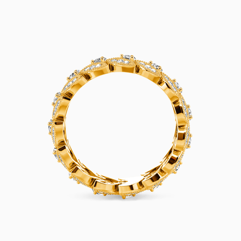 "Fragrance Of Wheat" Eternity Wedding Ring
