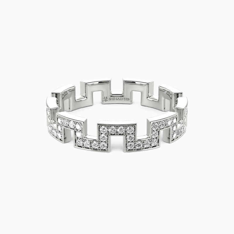 "Never To Part" Eternity Wedding Ring