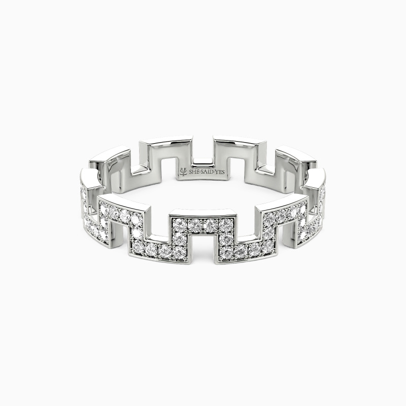 "Never to Part" Eternity Wedding Ring