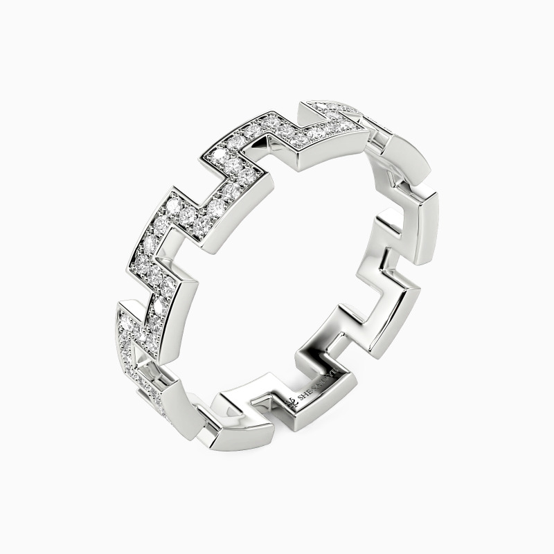 "Never To Part" Eternity Wedding Ring