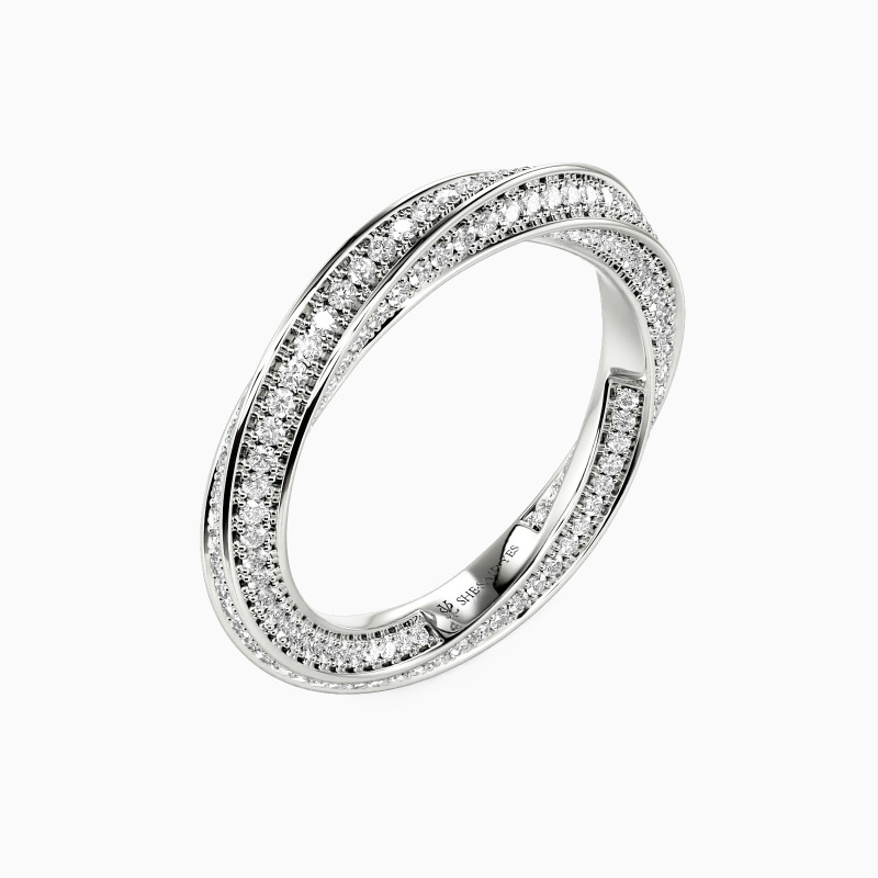 "End of Time" Eternity Wedding Ring