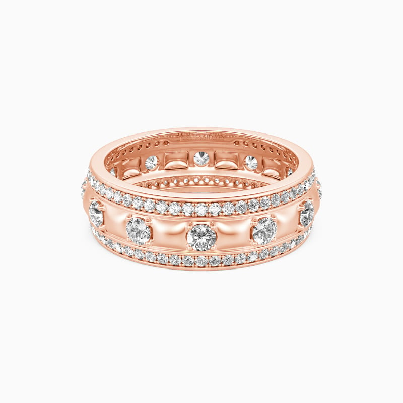 "Time After Time" Eternity Wedding Ring