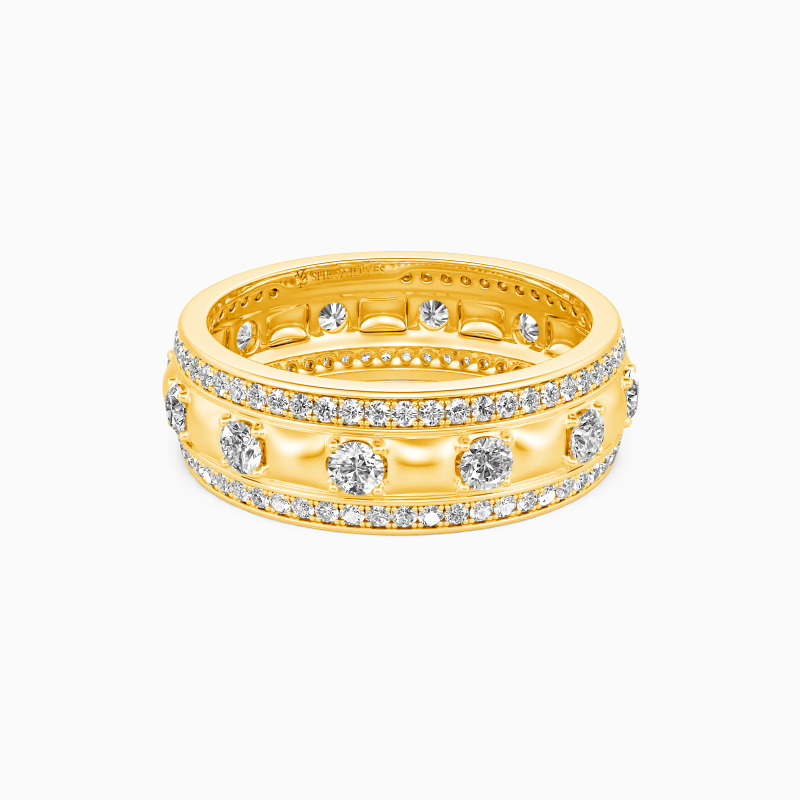 "Time After Time" Eternity Wedding Ring
