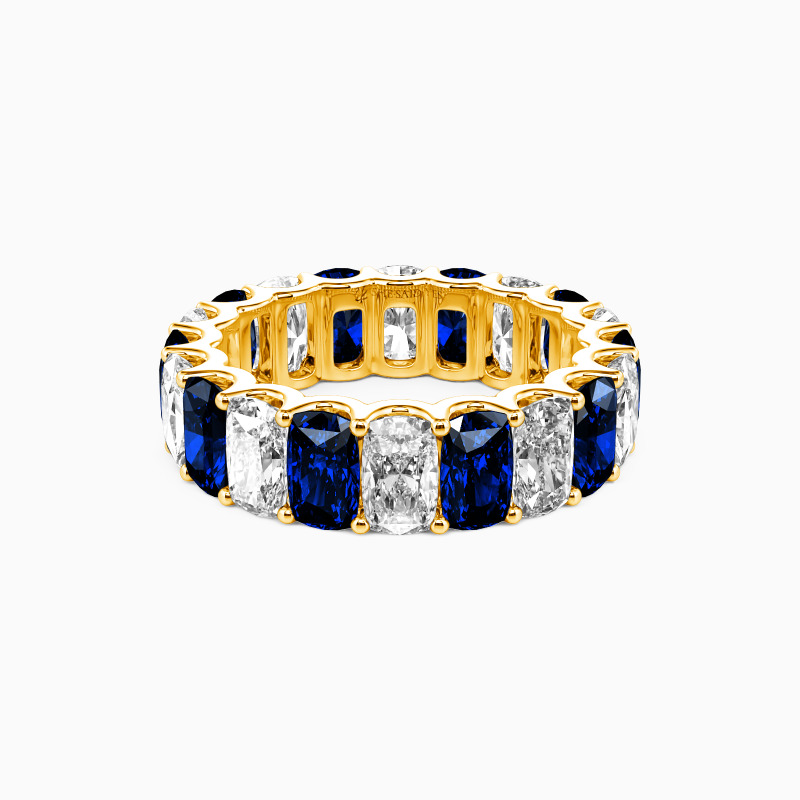 "Si Me Amas" Anillo de Boda Eternidad