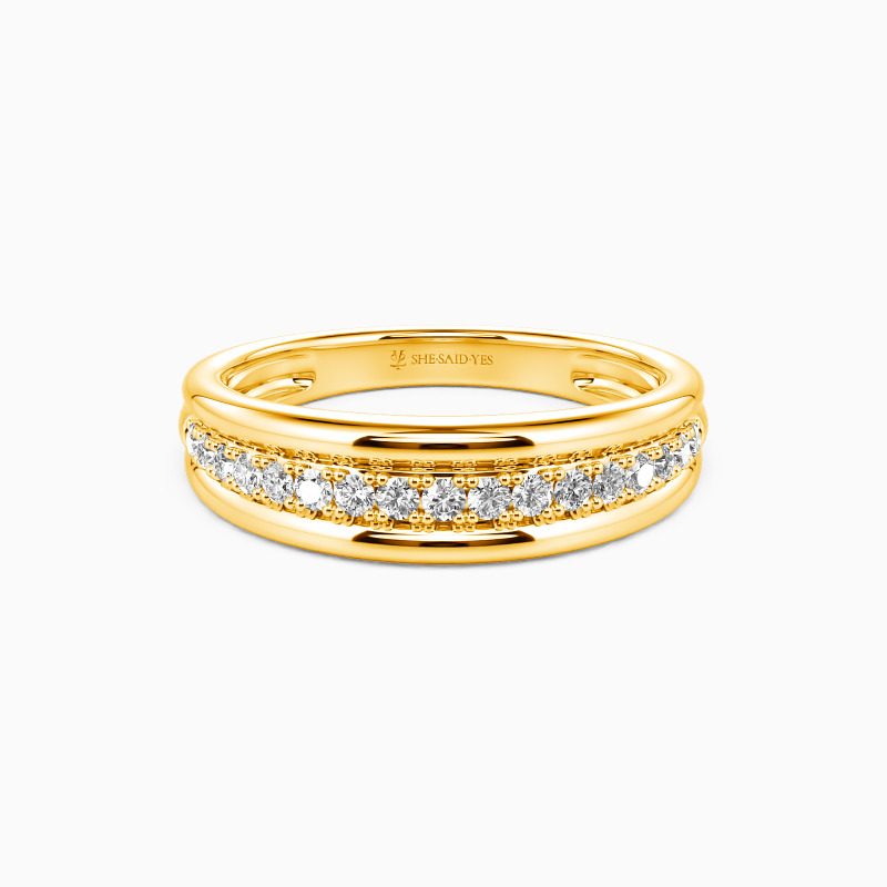 "Forever Together"Men's Wedding Ring