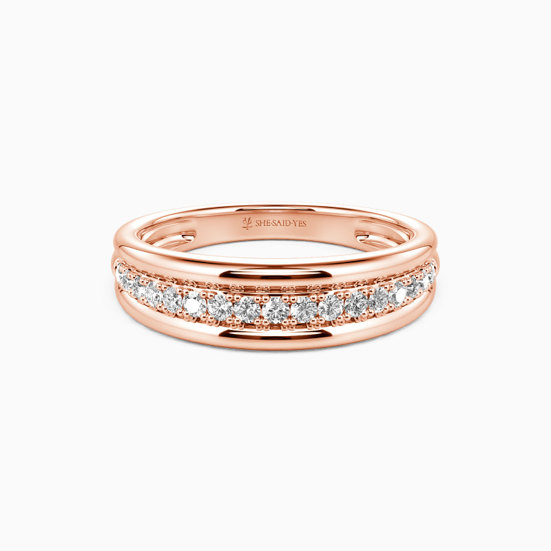 "Forever Together"Men's Wedding Ring
