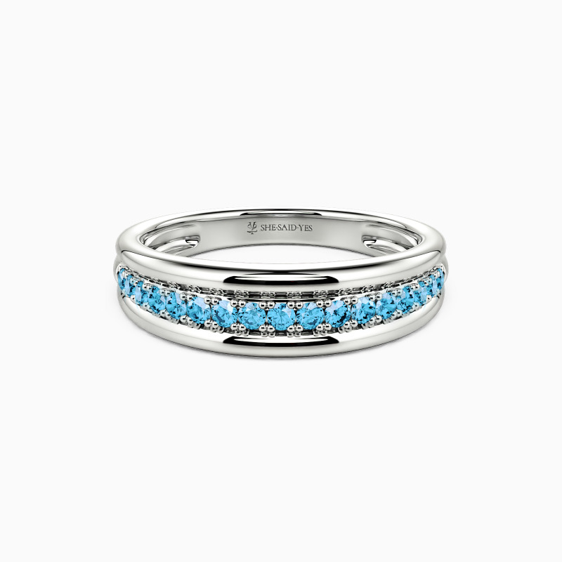 "Forever Together"Men's Wedding Ring