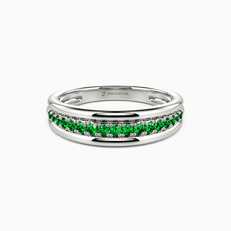 "Forever Together"Men's Wedding Ring