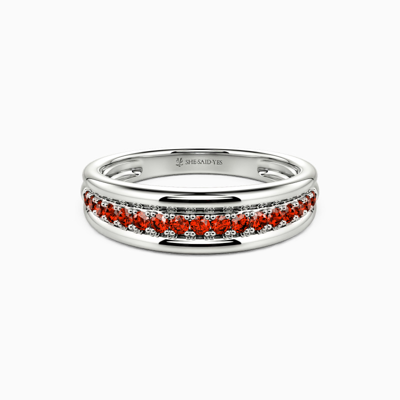 "Forever Together"Men's Wedding Ring