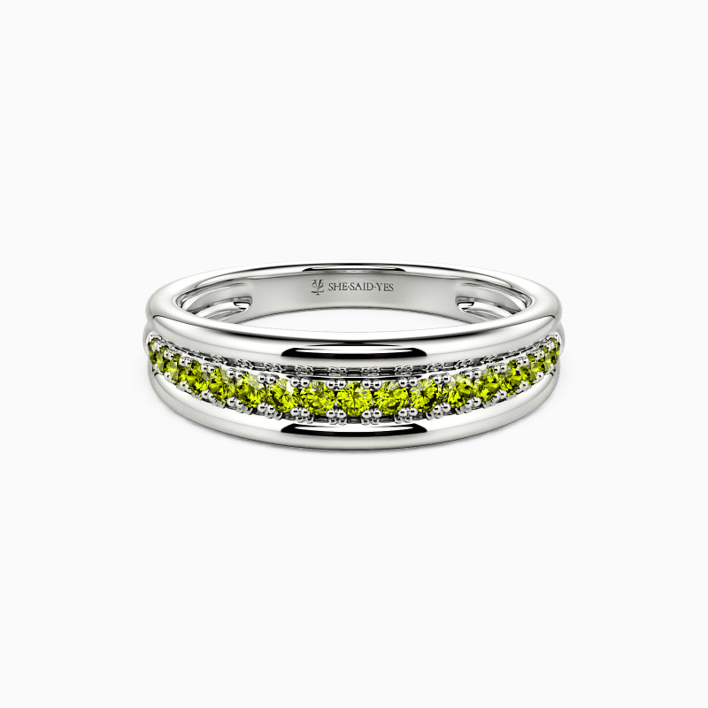 "Forever Together"Men's Wedding Ring