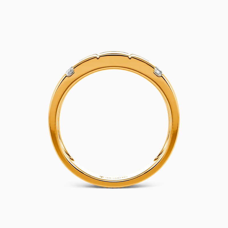"My Galaxy" Pave Set Men's Wedding Ring