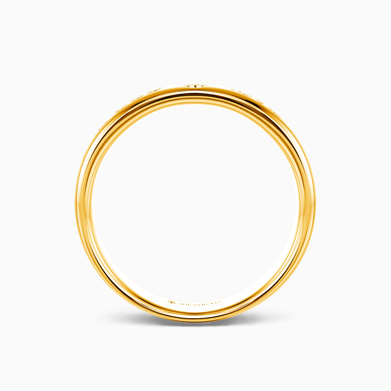 "Endless Love" Engraved Men's Wedding Ring