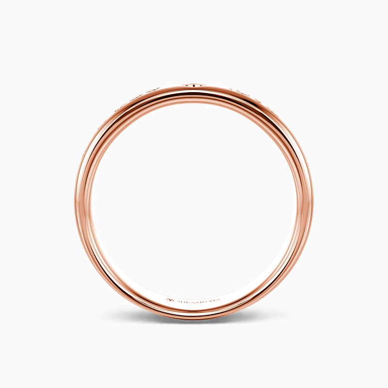 "Endless Love" Engraved Men's Wedding Ring
