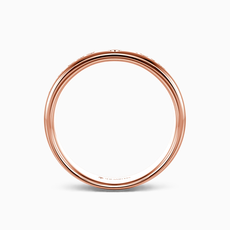 "Endless Love" Engraved Men's Wedding Ring