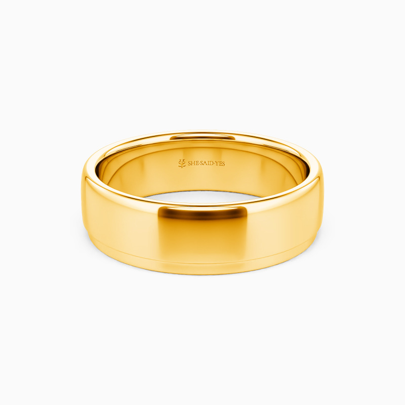 "I Trust You" Men's Wedding Ring