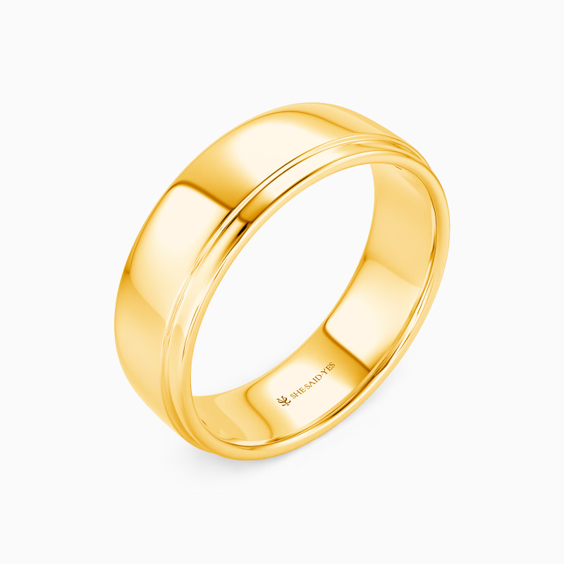 "I Trust You" Men's Wedding Ring