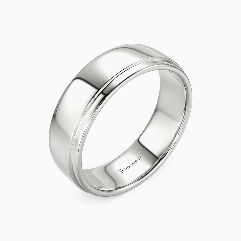"I Trust You" Men's Wedding Ring