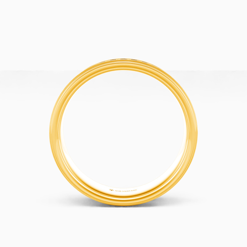 "Jenseits der Zeit" Matt gebürsteter Herren-Hochzeitsring