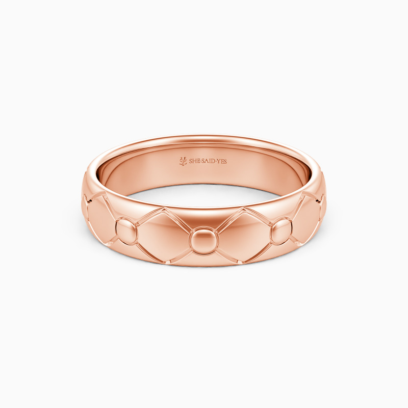 "Unspeakable Love" Men's Wedding Ring
