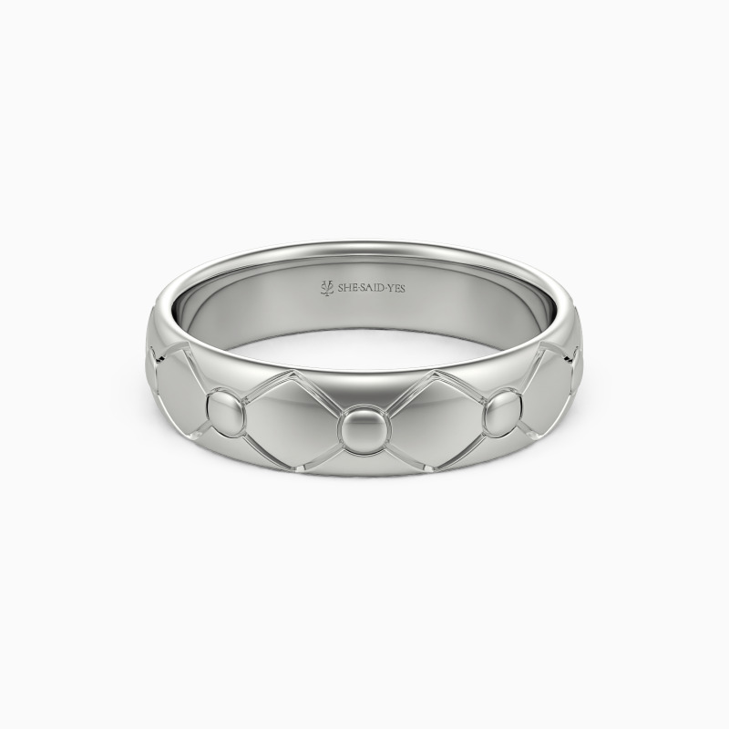 "Unspeakable Love" Men's Wedding Ring
