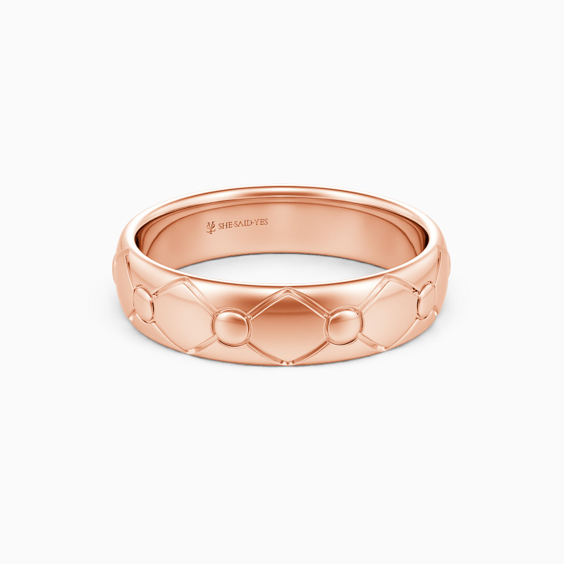 "Unspeakable Love" Men's Wedding Ring