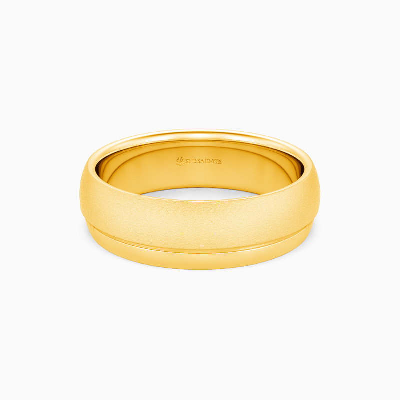 "My Forever Harbor" Men's Wedding Ring