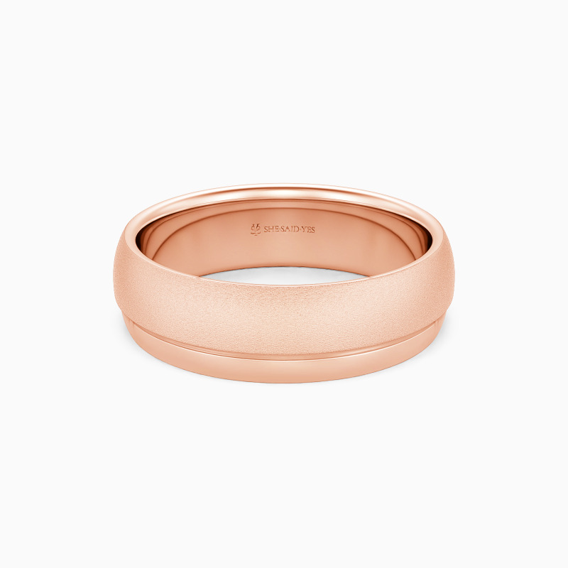 "My Forever Harbor" Men's Wedding Ring