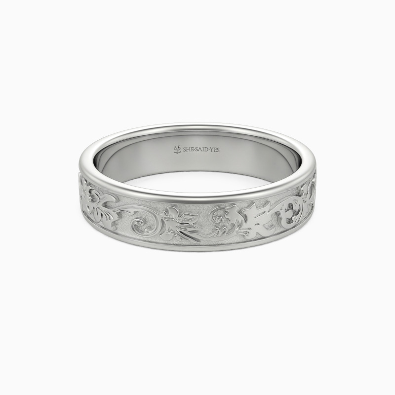 "Once in a Lifetime" Men's Wedding Ring