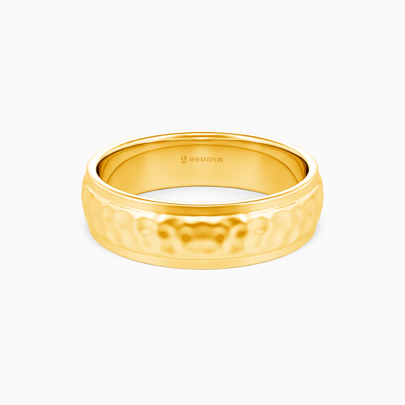 "Eternal Crest" Men's Wedding Ring