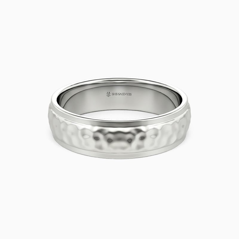 "Eternal Crest" Men's Wedding Ring