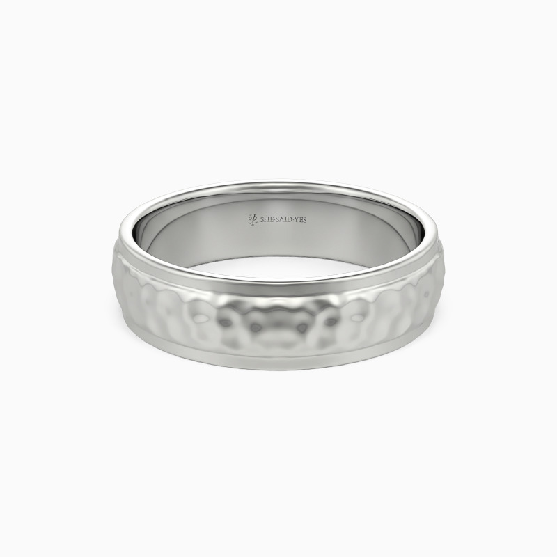 "Eternal Crest" Men's Wedding Ring