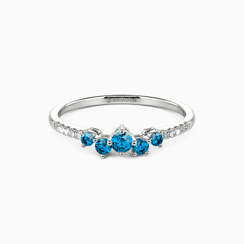 "By My Side" Stackable Dainty Ring