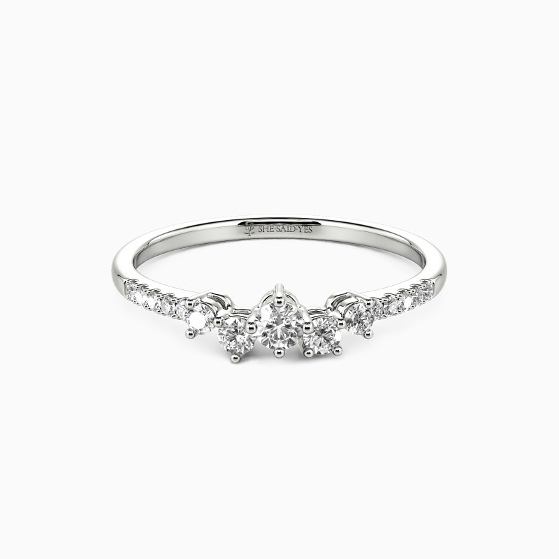 "By My Side" Stackable Dainty Ring