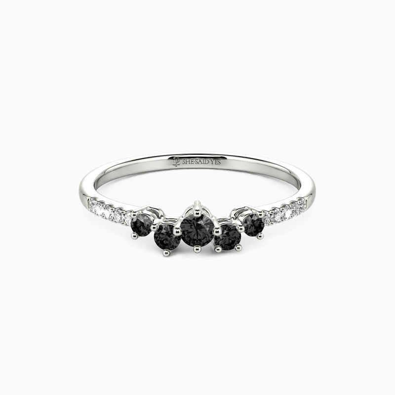 "By My Side" Stackable Dainty Ring